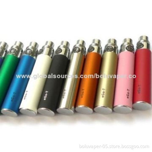 E Cigarette Starter Kit with 650/900/1,100mAh Battery Capacity